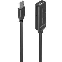 USB-kabel Aisens A101-0915 Zwart 10 m