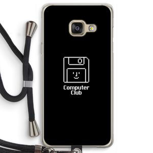 Hello: Samsung Galaxy A3 (2016) Transparant Hoesje met koord