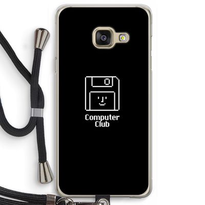 Hello: Samsung Galaxy A3 (2016) Transparant Hoesje met koord