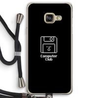 Hello: Samsung Galaxy A3 (2016) Transparant Hoesje met koord