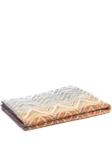 Missoni Home serviette de bain à motif géométrique - Violet