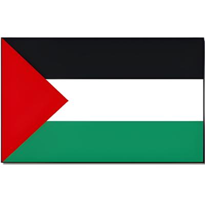 Landen thema vlag Palestina 90 x 150 cm feestversiering Landen thema vlag Palestina 90 x 150 cm feestversiering