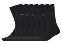 esmara Men 7 Paar heren sokken (Zwart, 39-42)
