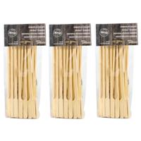 Sat?prikkers - 90x - bamboe - 20 cm - BBQ spiezen - vleespennen