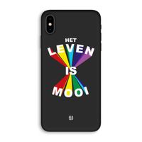 Het Leven Is Mooi: iPhone XS Max Biologisch afbreekbaar hoesje