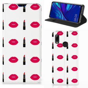 Huawei P Smart (2019) Hoesje met Magneet Lipstick Kiss