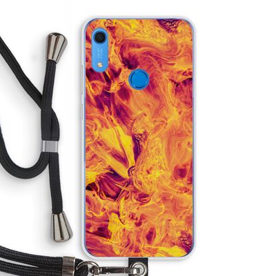 Eternal Fire: Huawei Y6s Transparant Hoesje met koord