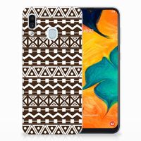 Samsung Galaxy A30 TPU bumper Aztec Brown - thumbnail