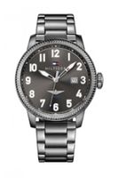 Horlogeband Tommy Hilfiger TH-308-1-34-2119 / TH679001335 Staal Antracietgrijs 22mm - thumbnail