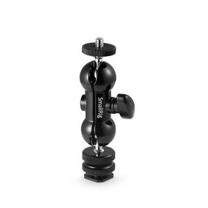 SmallRig 1135 Cool-Ballhead-V1 Multi-function Double BallHead with shoe mount & 1/4" screw