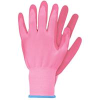 Talen Tools - Werkhandschoenen - Latex - Roze - Maat S