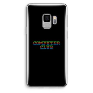 Retro: Samsung Galaxy S9 Transparant Hoesje