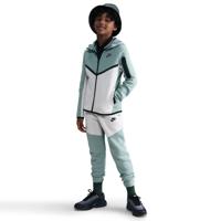 Nike Sportswear Tech Fleece Trainingspak Full-Zip Kids Grijsgroen Wit Zwart