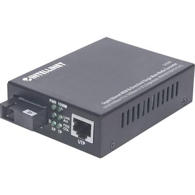 Intellinet 545068 Netwerk mediaconverter SC Duplex 1 GBit/s