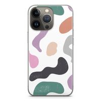 Memphis Shapes: iPhone 13 Pro Transparant Hoesje