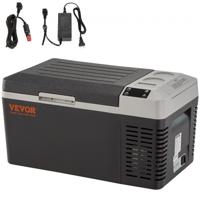 VEVOR Auto Koelkast Camping Koelkast 20 L koelbox Koelkast Boot 12/24 V draagbare koelkast elektrische vriezer kleine vriezer -20 ~ 10 °C