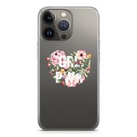 GRL PWR Flower: iPhone 13 Pro Transparant Hoesje