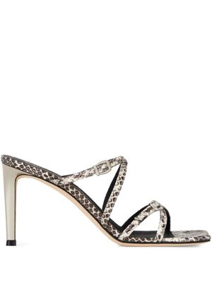 Giuseppe Zanotti sandales Vanilla Soft Punk 85 mm - Gris