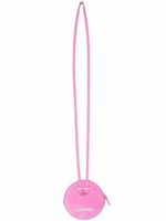 Jacquemus pochette ronde à plaque logo - Rose Jacquemus pochette ronde à plaque logo - Rose