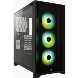 Corsair Case iCUE 4000X RGB Tempered Glass Black