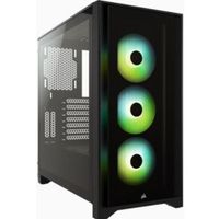 Corsair Case iCUE 4000X RGB Tempered Glass Black