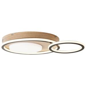 Brilliant G99749/76 Karney LED-plafondlamp LED 48 W Hout, Zwart