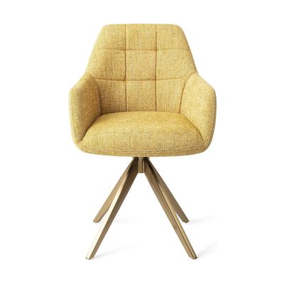 Jesper Home Noto eetkamerstoel Bumble Bee turn gold