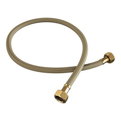 Flexibele Aansluitslang Brauer Flex Gevlochten 300 mm Goud Geborsteld PVD