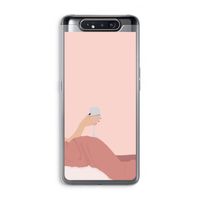 Wine: Samsung Galaxy A80 Transparant Hoesje