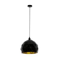 EGLO ROCCAFORTE hangende plafondverlichting Flexibele montage E27 Zwart - thumbnail