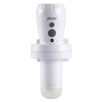 Alecto ATL-110 - Oplaadbare LED zaklamp / automatisch LED nachtlampje, wit