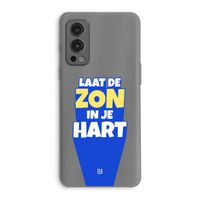 Laat de zon in je hart: OnePlus Nord 2 5G Transparant Hoesje
