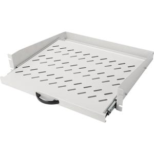 Digitus DN-19-TRAY-2-450 19 inch Apparaatbodem voor patchkast 2 HE Geschikt voor kastdiepte: vanaf 450 mm Grijs, Grijs-wit (RAL 7035)