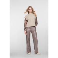 Geisha - Beige | unisex | Broek | Beige | M | regular | Kamst mode