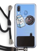 Best Friend Forever: Samsung Galaxy A40 Transparant Hoesje met koord