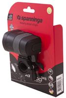 Spanninga Koplamp axendo 40 lux usb-oplaadbaar 65 mm zwart