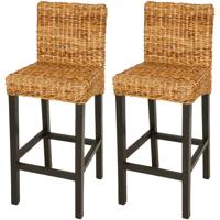 Barkrukken 2 st abaca