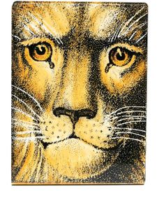 Fornasetti serre-livres à imprimé animalier - Jaune