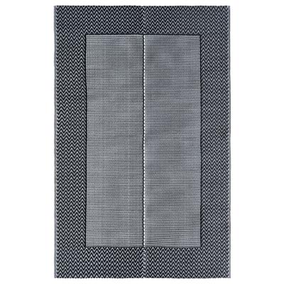 VidaXL Buitenkleed arakil 120x180 cm pp grijs