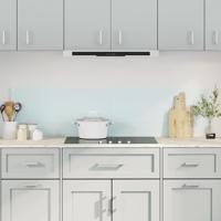 VidaXL Spatschermen keuken 2 st 80x40 cm gehard glas wit