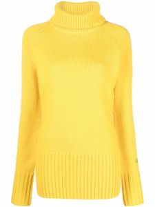 Victoria Beckham pull en laine à col roulé - Jaune