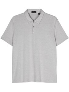 Theory polo en maille nervurée - Gris