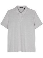 Theory polo en maille nervurée - Gris