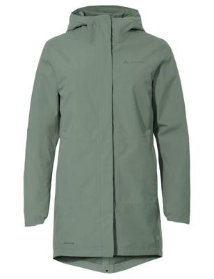 Vaude Cyclist II Padded Parka Jas Dames Agave 44