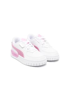 Puma Kids baskets à patch logo - Blanc