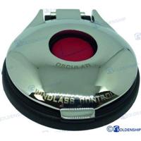 Accesorios de molinetes GS63099 - INTERRUPTOR PIE INOX ROJO