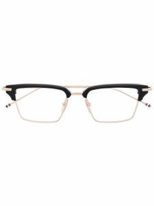 Thom Browne Eyewear lunettes de vue à monture carrée - Or