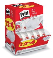 Correctieroller Pritt 4.2mmx10m eco flex valuepack ÃƒÆ’ 12+4 gratis