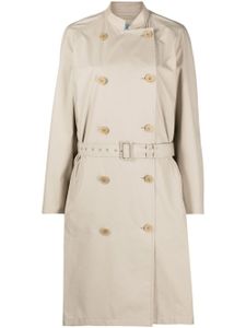 Prada trench à boutonnière croisée - Tons neutres