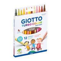 Viltstift giotto turbo color skin tones 12 kleuren | 10 stuks